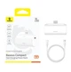 Повербанк Baseus Compact Mini Power bank 5000 mAh 20W PD Type-C швидка зарядка, Білий (P1OO6B3O6Z13-OO) - зображення 9