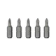 Комплект&nbsp;насадок викруткових PZ1 1/4"*25мм, ACR, S2, уп. 5шт., STORM INTERTOOL VT-0208 - изображение 3