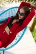 Жіночий костюм із американського крепу з жакетом і брюками Seventeen L Червоний (2000000170015) - изображение 3