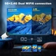 Портативный минипроектор HY300 PRO с Wi-Fi и Bluetooth - изображение 5