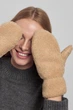 Рукавиці FAMO Teddy RUK-101 Світло-бежевий one size One size (Teddy RUK-101) - изображение 1