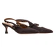 Босоніжки жіночі Bravo Moda 0342/BRAZ CIEMNY ZAMSZ 41 Коричневий - изображение 2