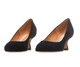 Туфлі човники жіночі Bravo Moda 0215/CZARNY ZAMSZ 38 Чорний - изображение 4