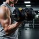 Набір гантелей розбірних Besport PowerPro 2х13,5 кг ABS диски Гриф 30 мм 45 см 5 років гарантії - зображення 10