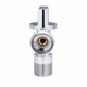 Кран кульовий для підключення сантехприладів Sanlux ST-80 - 1/2"x3/4" (SL2931) - зображення 3