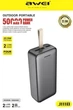 Повербанк з швидкою зарядкою 22.5W Awei J111B 50000 mAh (49697-J111B_1201) - зображення 3