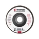 Диск шлифовальный лепестковый 115 x 22мм зерно K150 INTERTOOL BT-0115 - изображение 1