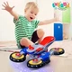 Интерактивная музыкальная игрушка Квадроцикл YJ388 Stop Motor Toy Интерактивный квадроцикл + музыка свет - изображение 2