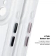 Чехол для смартфона ArmorStandart Unit-C MagCase для Apple iPhone 17 Pro Max Matte Clear + Pink BS (ARM90591) - изображение 5