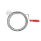 Трос для чистки труб 6мм*3м, наконечник: йорш INTERTOOL HP-1005 - изображение 1