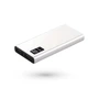 Повербанк 10000 мАч Power Bank Hinne білий з швидкою зарядкою QC USB 3.0, Type-C LED-дисплей - зображення 1