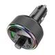 FM-модулятор для автомобиля Hoco E82 PD30W+QC3.0 Bluetooth-передатчик с быстрой зарядкой Черный - изображение 4