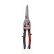 Ножницы по металлу удлиненные 300 мм прямые Cr-Mo INTERTOOL NT-0504 - изображение 1