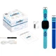 Смарт-годинник Amigo GO005 4G Wi-Fi Kids waterproof Thermometer Blue (747017) - изображение 8