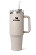 Термокружка Stanley Quencher H2.O FlowState™ Tumbler з трубочкою і ручкою 1.18 л Бежевий - изображение 1