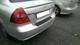 Накладки на задний бампер Chevrolet Aveo T250 2006-2011 Защитные декоративные накладки на бампер авто АМ0036274 - изображение 1