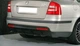 Диффузор накладка на задний бампер AVTM Skoda Octavia A5 2004-2009 красные отражатели заднего бампера Шкода АМ0026915 - изображение 1
