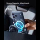 Автодержатель с функцией беспроводной зарядки Spigen EV15MAQ Essential Magnetic Vent Car Mount 15W Qi2 Black with MagSafe (ACP10513) - изображение 3