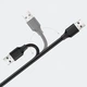 Кабель-подовжувач Ugreen USB-A (Male) to USB-A (Female) 480Mbps 1.5m Black (6957303813155) - зображення 3