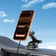 Автодержатель с функцией беспроводной зарядки Tech-Protect V9 ArcticBoost Magnetic Dashboard & Vent Car Mount Wireless Charger 25W Qi2.2 Black with Ma - изображение 10