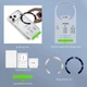 Кольцо-держатель Tech-Protect MMP-210 Magnetic Ring Deep Blue & Silver (2 pack) with MagSafe (5906302352555) - изображение 9