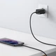 Мережевий зарядний пристрій Baseus Super Silicone PD 25W USB-C with USB-C to USB-C Cable 1m Black (TZCCSUP-L01) - зображення 10