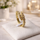Кольцо в стиле Bvlgari змея, универсальный размер(Gold) - изображение 2
