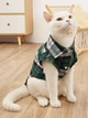 Рубашка для котов (кошек) Ретро XS Зеленый - изображение 4