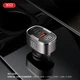 Автомобільний зарядний пристрій XO CC61 Smart 100W/USB-A (30W) + Type-C (45W) + Lightning (25W) Silver (XO-CC61) - зображення 6
