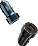Автомобільний зарядний пристрій XO CC32 PD + QC3.0 20W USB/Type-C Blue (XO-CC32) - зображення 3
