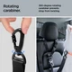 Uchwyt samochodowy Spigen PS100 Universal Car Seat Belt Holder for Pets Black (8809971237567) - obraz 14