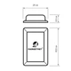 3G/4G/CDMA Антенна MARKETNET Maxi MIMO 22 dBi 824-960 МГц/1700-2700 МГц - изображение 2
