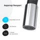 Смеситель для кухни с гибким изливом AM.PM X-Joy S EcoStart черный/хром F85B07602 - изображение 5