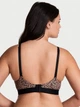 Бюстгальтер Victoria's Secret (2897784896331) Shine Patch Lightly Lined Wireless 70A черный - изображение 2