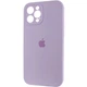 Чохол Silicone Premium case з захистом камери для iPhone 12 Pro Max Full Camera Protective lilac 9663 - зображення 3