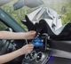 Автомобильный солнцезащитный зонт на лобовое стекло 135х75 Зонт для автомобиля umbrella - изображение 3
