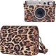 Чохол для фотоапарата Fujifilm instax Mini Evo Leopard Orange-Black / Леопардовий горизонтальний - зображення 1