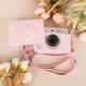 Чохол для фотоапарата Fujifilm instax Mini Evo Gentle Rose / Ніжно-рожевий горизонтальний - изображение 2