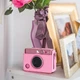 Чохол для фотоапарата Fujifilm instax Mini Evo Pink / Рожевий горизонтальний - зображення 5