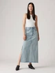 Юбка джинсовая длинная осенняя женская Levi`s 276999618 25 Голубая (1159857631) - изображение 3