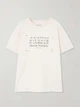 Женская футболка Maison Margiela 00576013_01 Logo Размер S Белый - изображение 1