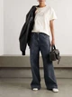 Женская футболка Maison Margiela 00576013_01 Logo Размер S Белый - изображение 4
