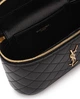 Сумка кожаная с логотипом Saint Laurent GABY 7667311EL07 Черный - изображение 2