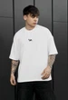 Футболка Staff logo white oversize XS - зображення 1