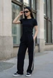 Штаны Женские Спортивные Стаф Черные Базовые Staff Wai Black XXS (384658) - изображение 1