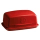 Керамическая масленка Emile Henry Butter Dish красный (340225) - изображение 6
