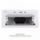 Полновстаиваемая вытяжка WEILOR LUMINA WBG 66 WHITE, белая мощная, управление жестами, 59.8 см, 1000 куб.м. - изображение 7