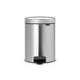 Бак для мусора с педалью Brabantia NewIcon Pedal Bin 5 л стальной 112645 (00800485) - изображение 1