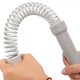 Канат беспроводной силовой тренажер 2в1 1кг 2-части Cordless training battle rope Zelart серый FI-5873 - изображение 8
