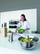 Миска многофункциональная Brabantia Mixing Bowls 3 л стальная 363863 (00800235) - изображение 6